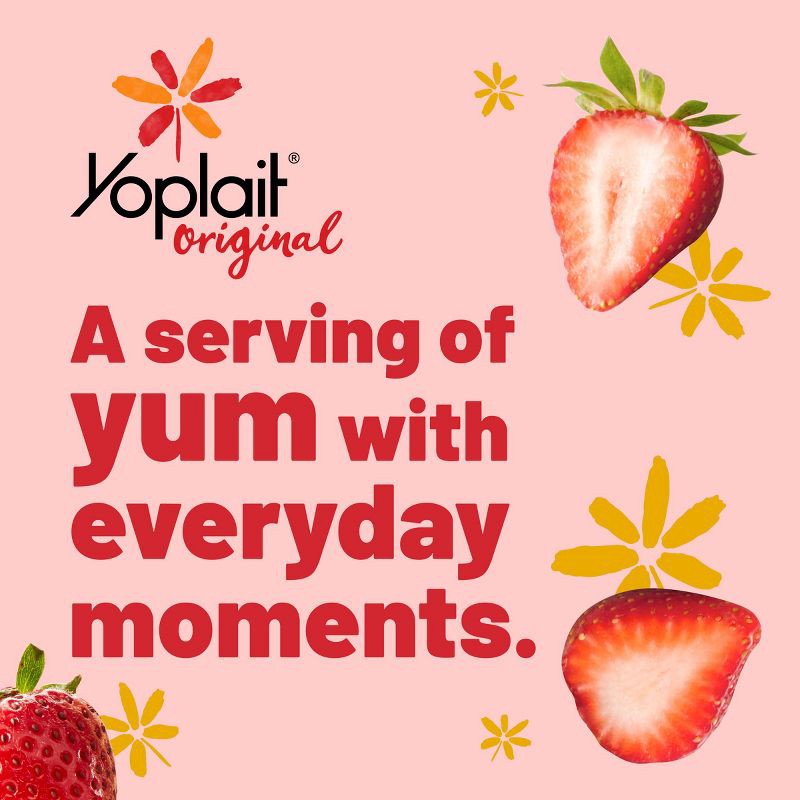 slide 2 of 11, Yoplait Original Strawberry Yogurt - 32oz, 32 oz