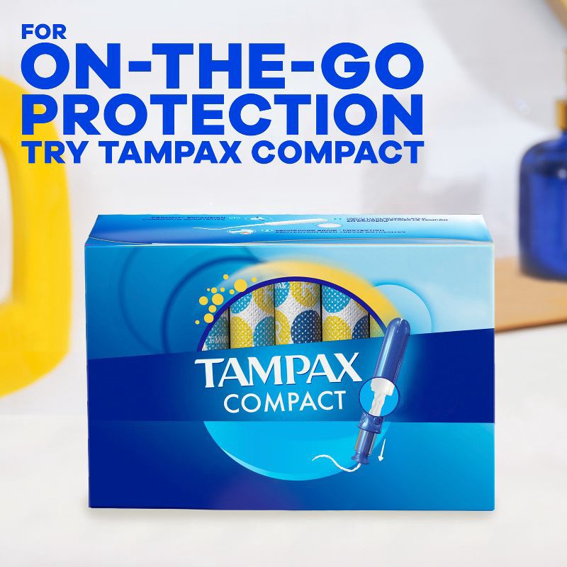 slide 12 of 13, Tampax Pearl Duo Pack Tampons - Regular/Super - Unscented - 34ct, 34 ct