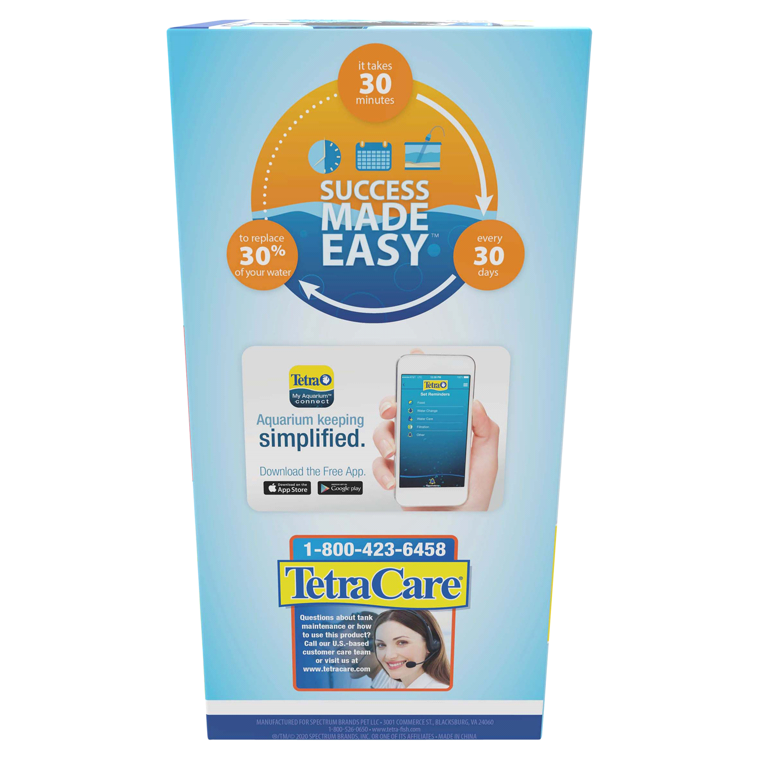 slide 2 of 3, Tetra Whisper Internal Filter 10 To 20 Gallons, For Aquariums, In-Tank Filtration With Air Pump, 1.45 lb