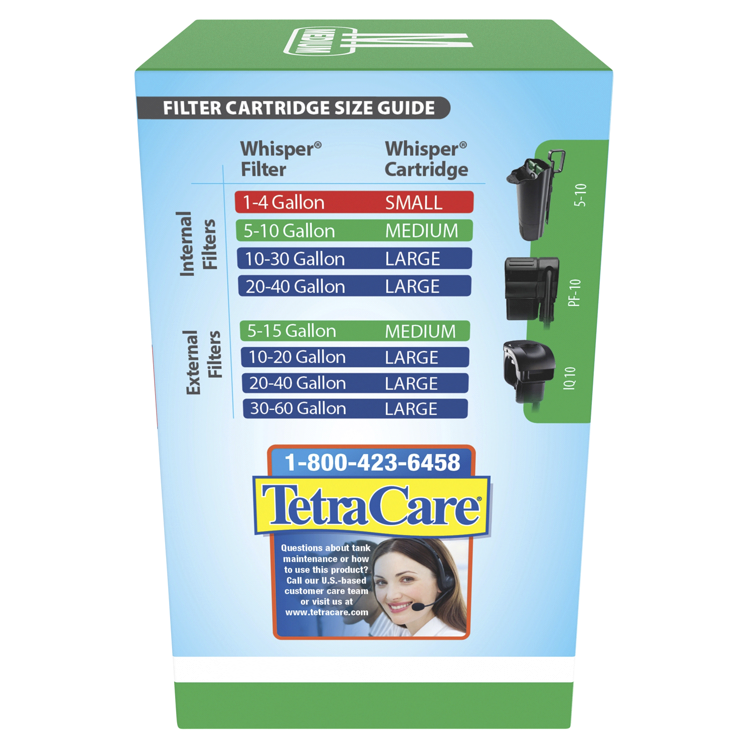 slide 2 of 3, Tetra Whisper Bio-Bag Disposable Filter Cartidges, Medium, 3 ct