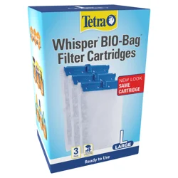 Tetra Whisper Bio-Bag Disposable Filter Cartridge 3 Count, For Aquariums, Large