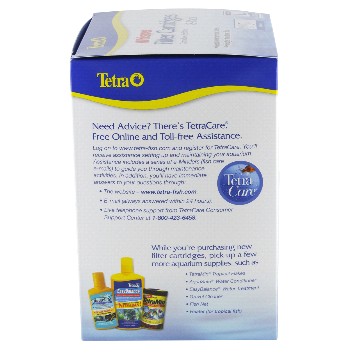 slide 6 of 6, Tetra Whisper Filter Cartridge, Large, 8 ct