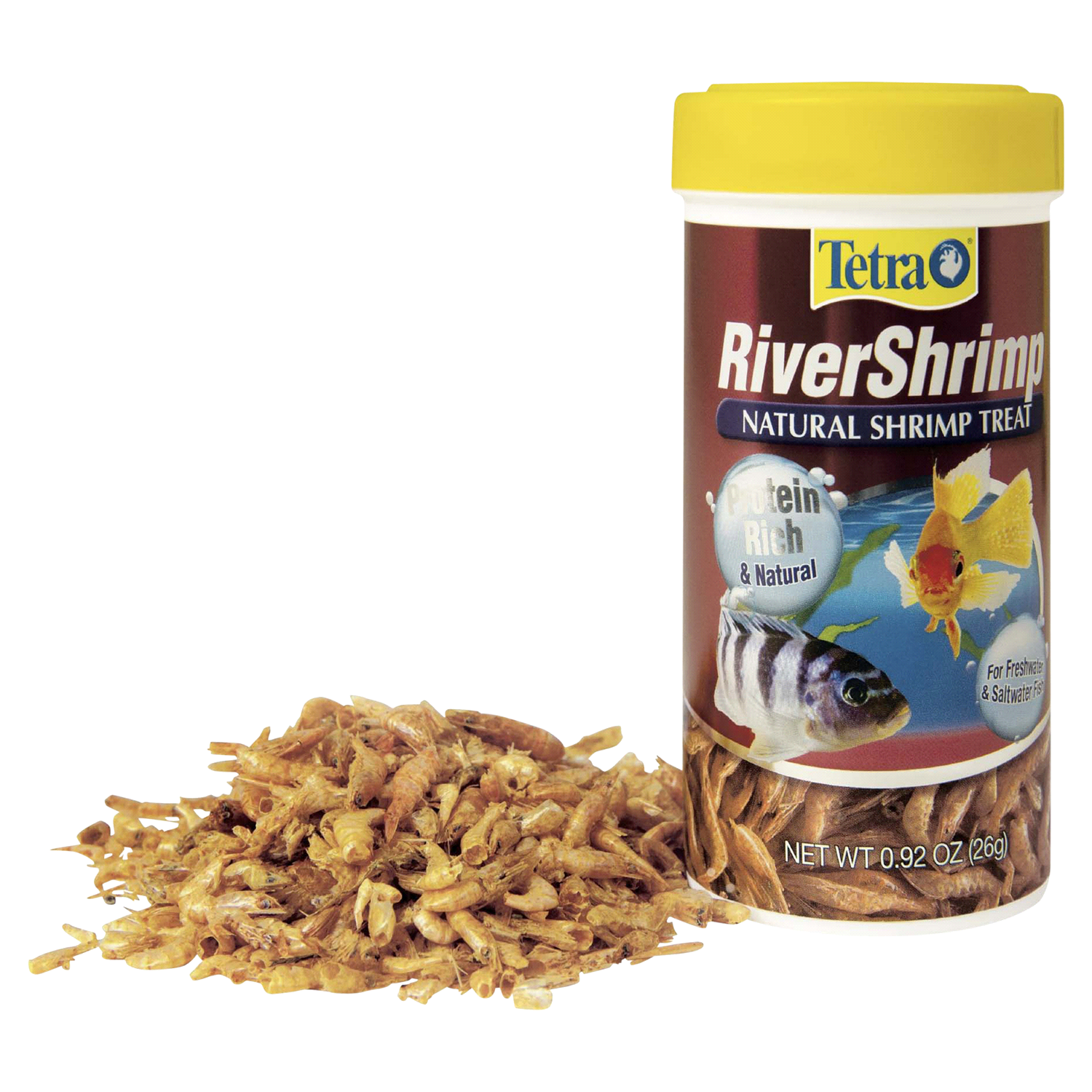 slide 3 of 4, Tetra River Shrimp Treats., 92 oz