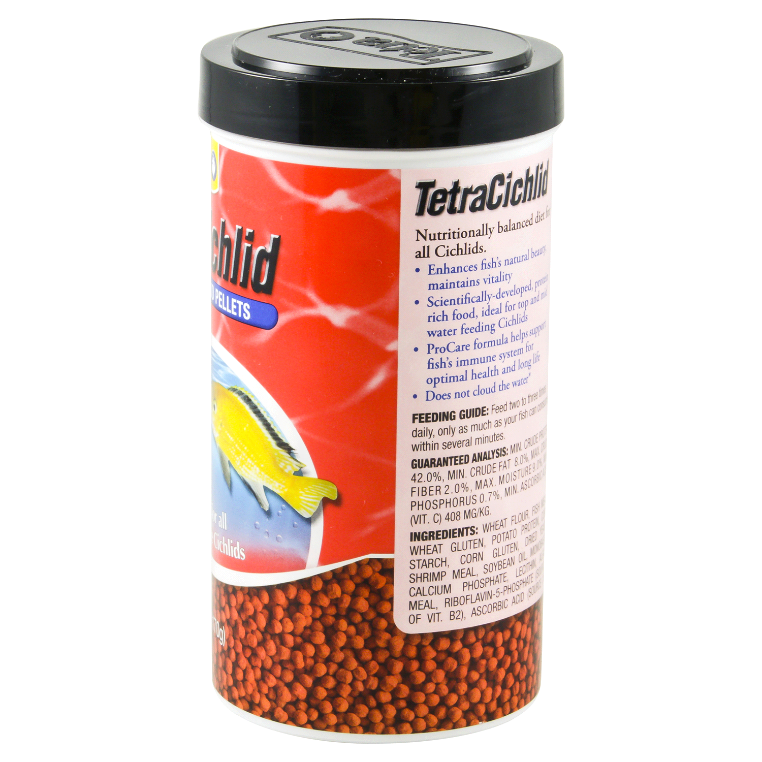 slide 3 of 3, Tetra Floating Cichlid Floating Pellets, 6 oz