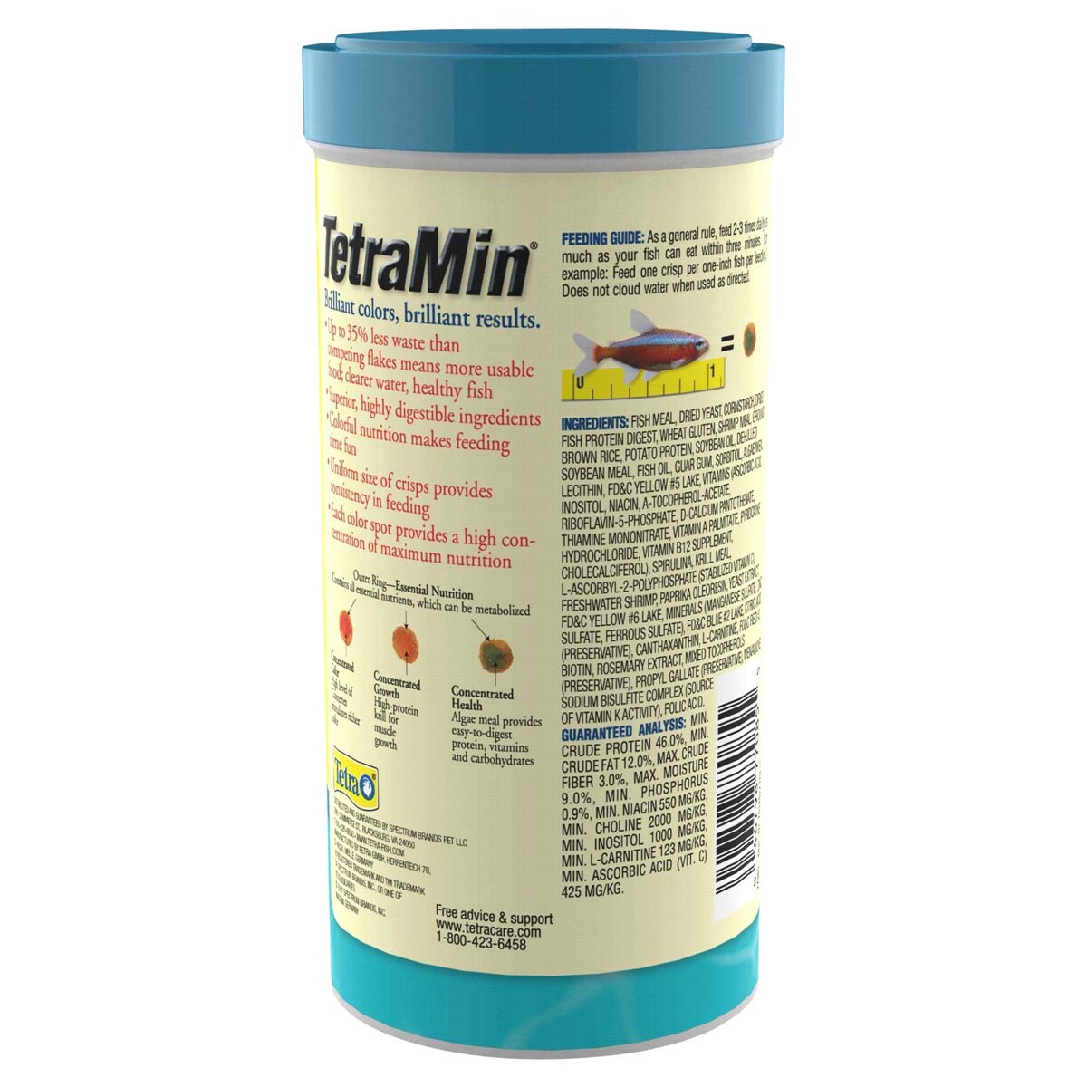 slide 2 of 2, TetraMin Crisps, 3.28 oz