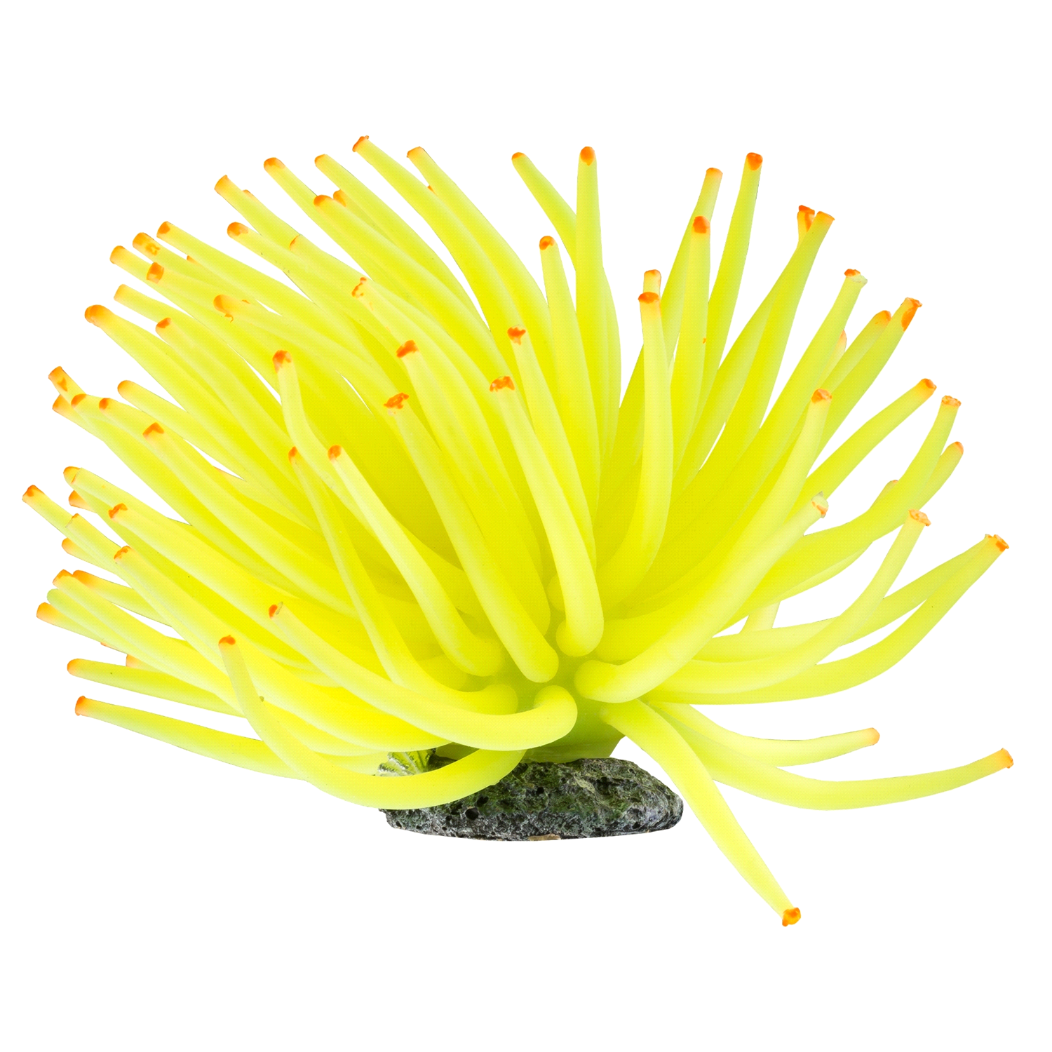 slide 2 of 3, Tetra Glofish Plastic Anemone Aquarium Plant, 1 ct