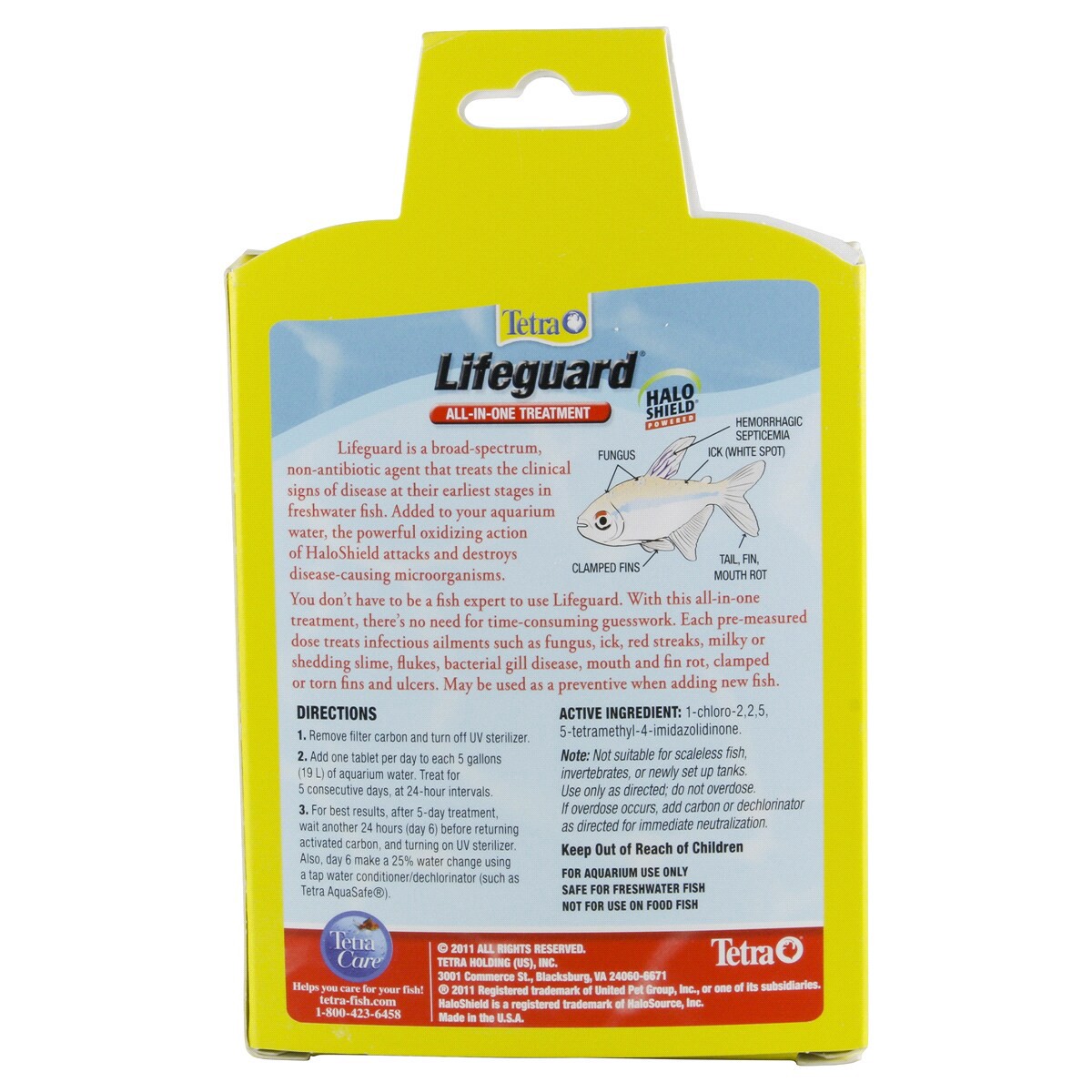 slide 2 of 3, Tetra Lifeguard Water Treatment, 32 ct