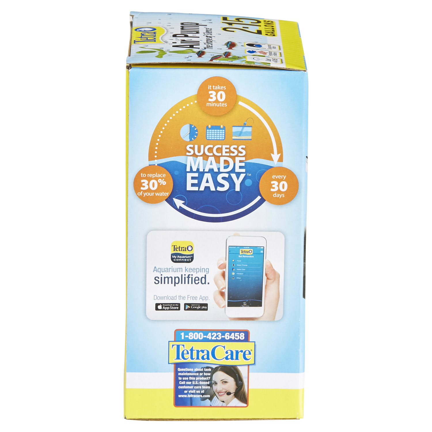 slide 2 of 5, Tetra Whisper Air Pump, 10 gal