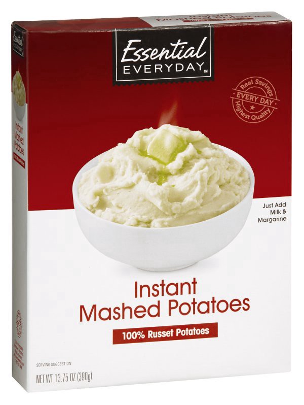 slide 1 of 1, Essevr Potatoes Mashed, 13.75 oz