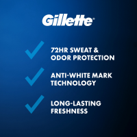 slide 24 of 29, Gillette Clinical Protection Clear Gel Antiperspirant and Deodorant for Men Power Rush Scent 2.6oz, 2.6 oz