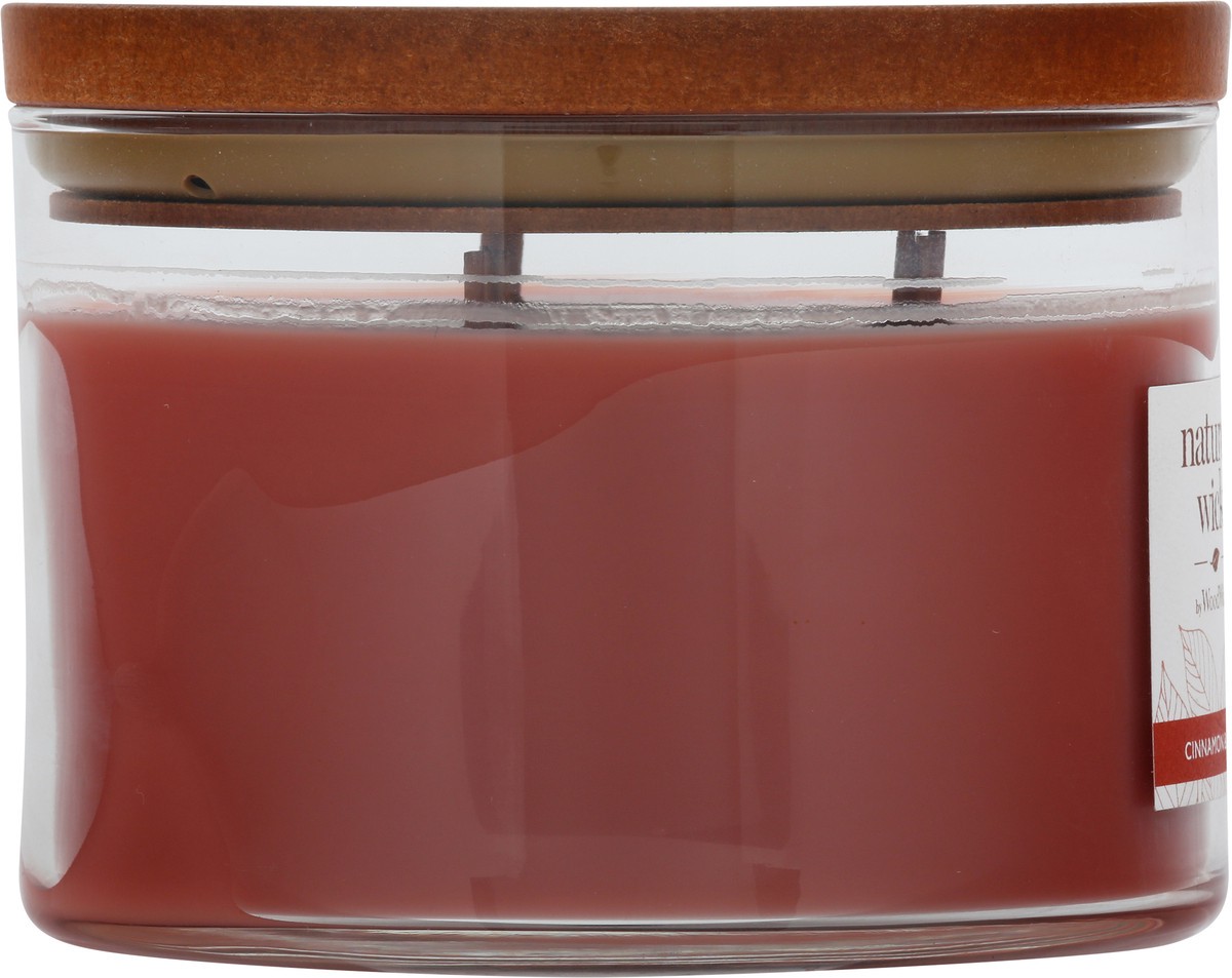 slide 3 of 12, Nature's Wick Cinnamon Apple Candle 1 ea, 1 ct