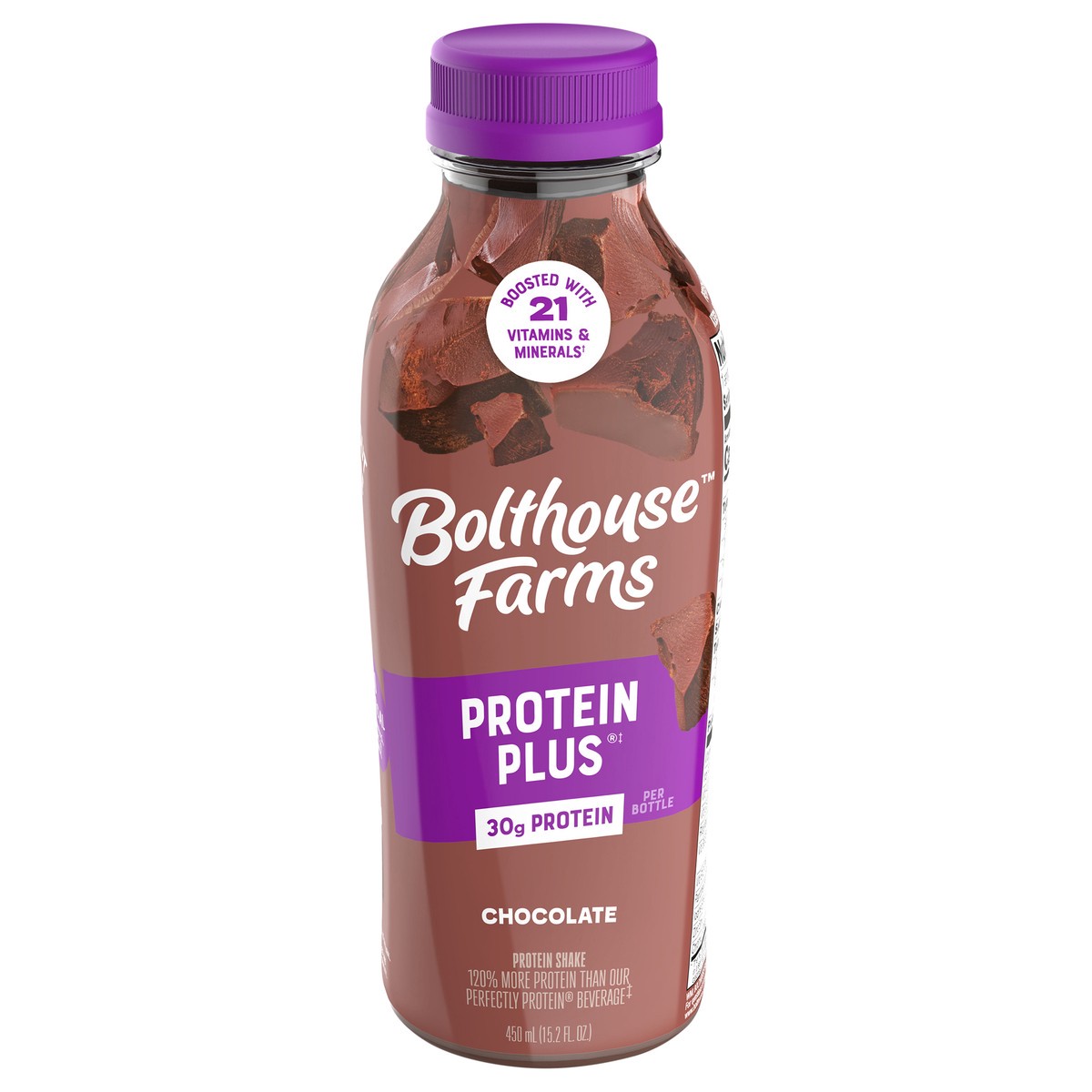 slide 1 of 5, Bolthouse Farms Protein Plus Chocolate Protein Shake 15.2 fl oz, 15.2 fl oz