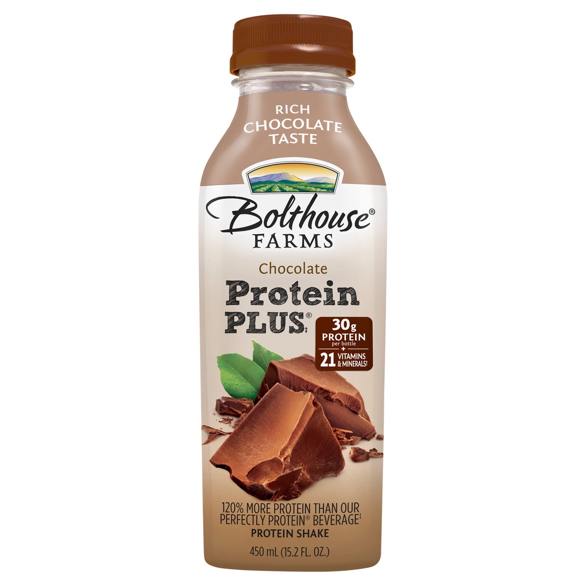 slide 1 of 4, Bolthouse Farms Chocolate Protein Plus Shake - 15.2oz, 15.2 oz