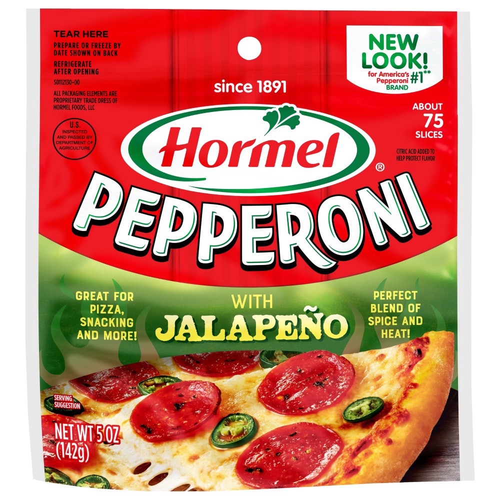 slide 1 of 6, Hml Jalapeno Pepperoni, 5 oz