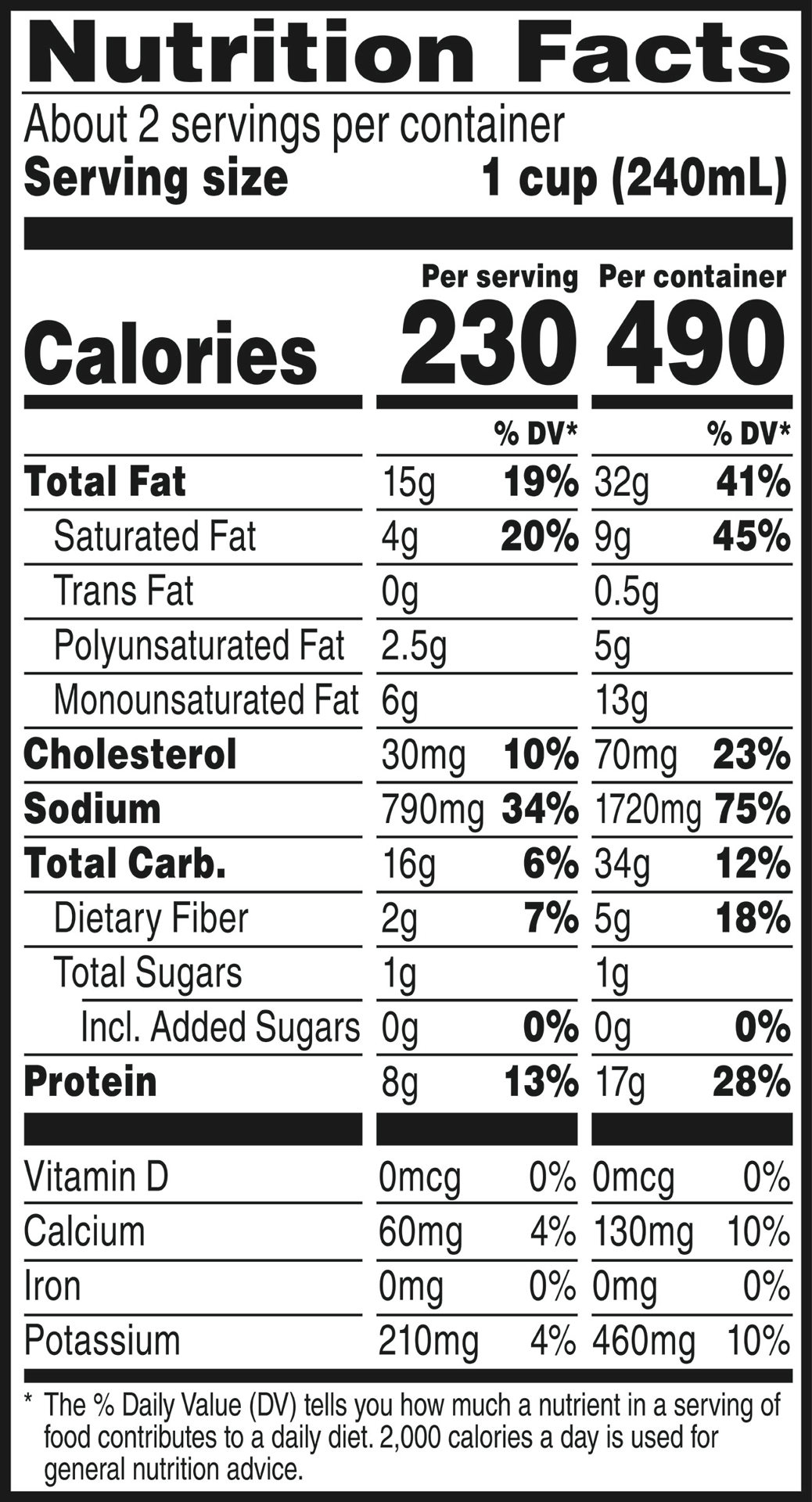 slide 5 of 5, Campbell's Creamy Chicken Bacon Carbonara Soup, 18.800 oz