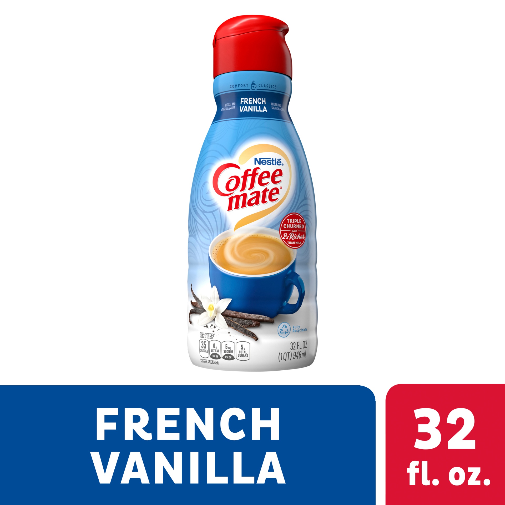 coffee mate cafe mocha 64 oz
