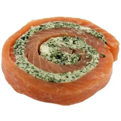 Fresh Florentine Salmon Pinwheel