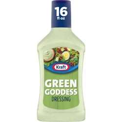 Kraft Green Goddess Dressing, 16 fl oz Bottle