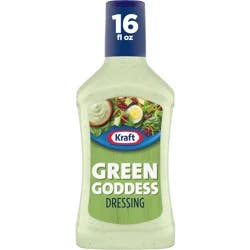 Kraft Green Goddess Dressing, 16 fl oz Bottle