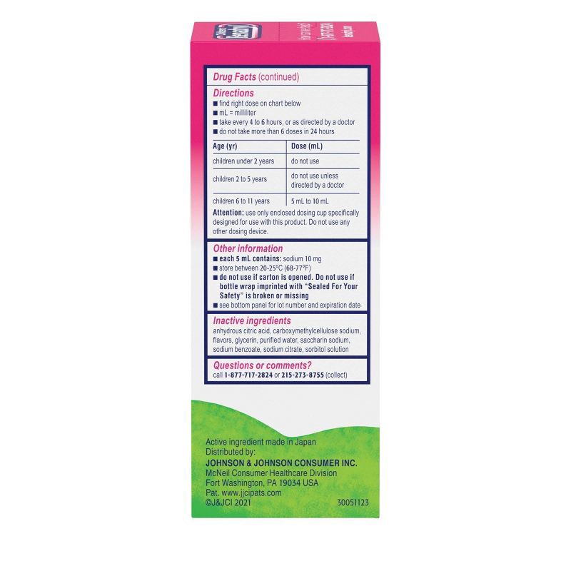 slide 9 of 10, Children's Benadryl Dye-Free Diphenhydramine Allergy Liquid - Bubble Gum - 4 fl oz, 4 fl oz