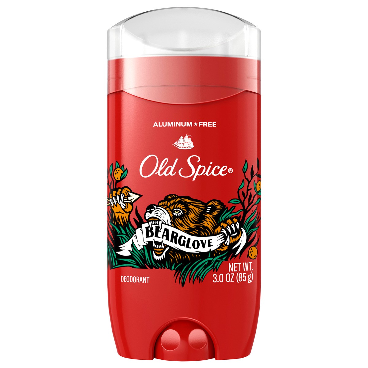 slide 1 of 3, Old Spice Aluminum Free Deodorant for Men, Bearglove, 3.0 oz, 3 oz