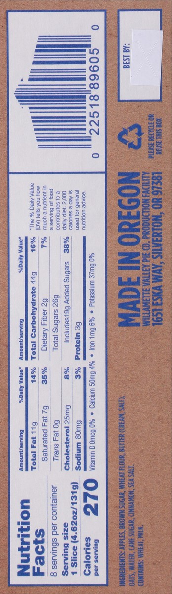 slide 8 of 9, Willamette Valley Vineyards Pie Company Caramel Apple Pie - 40 Oz, 1 ct