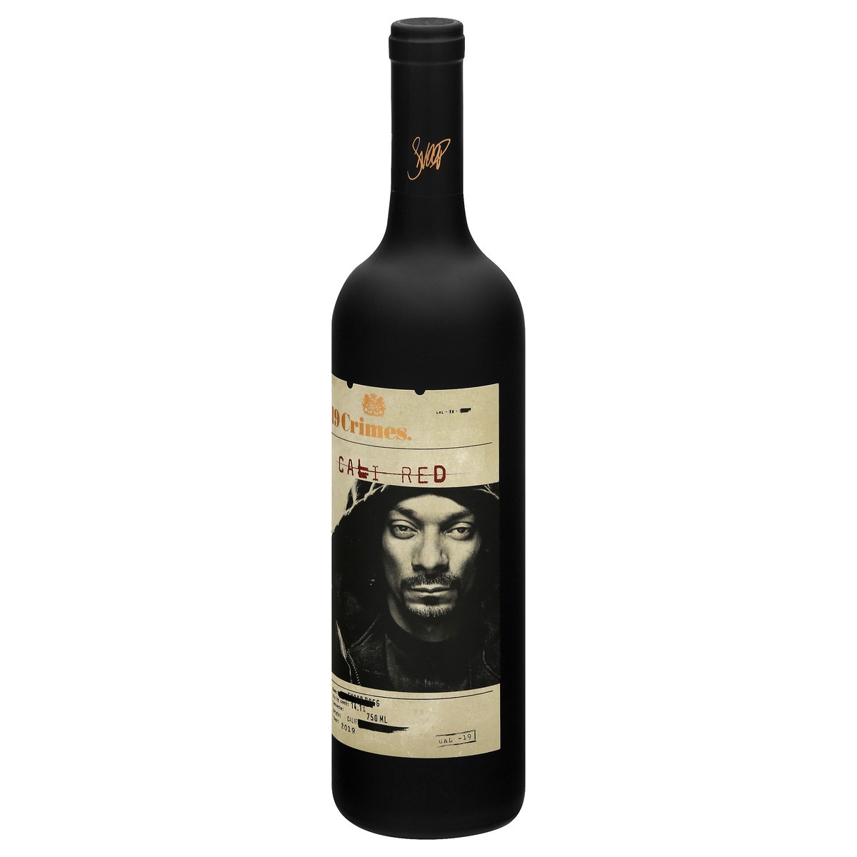 slide 4 of 9, 19 Crimes Snoop Dogg Cali Red California Red Wine 750ml, 750 ml