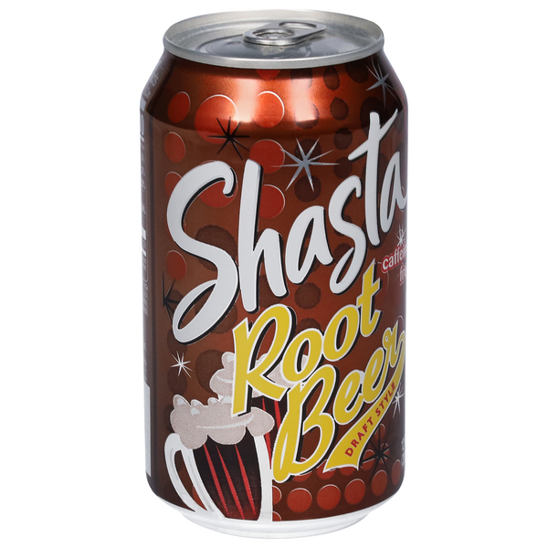 slide 1 of 1, Shasta Caffeine Free Root Beer - 12 oz, 12 oz