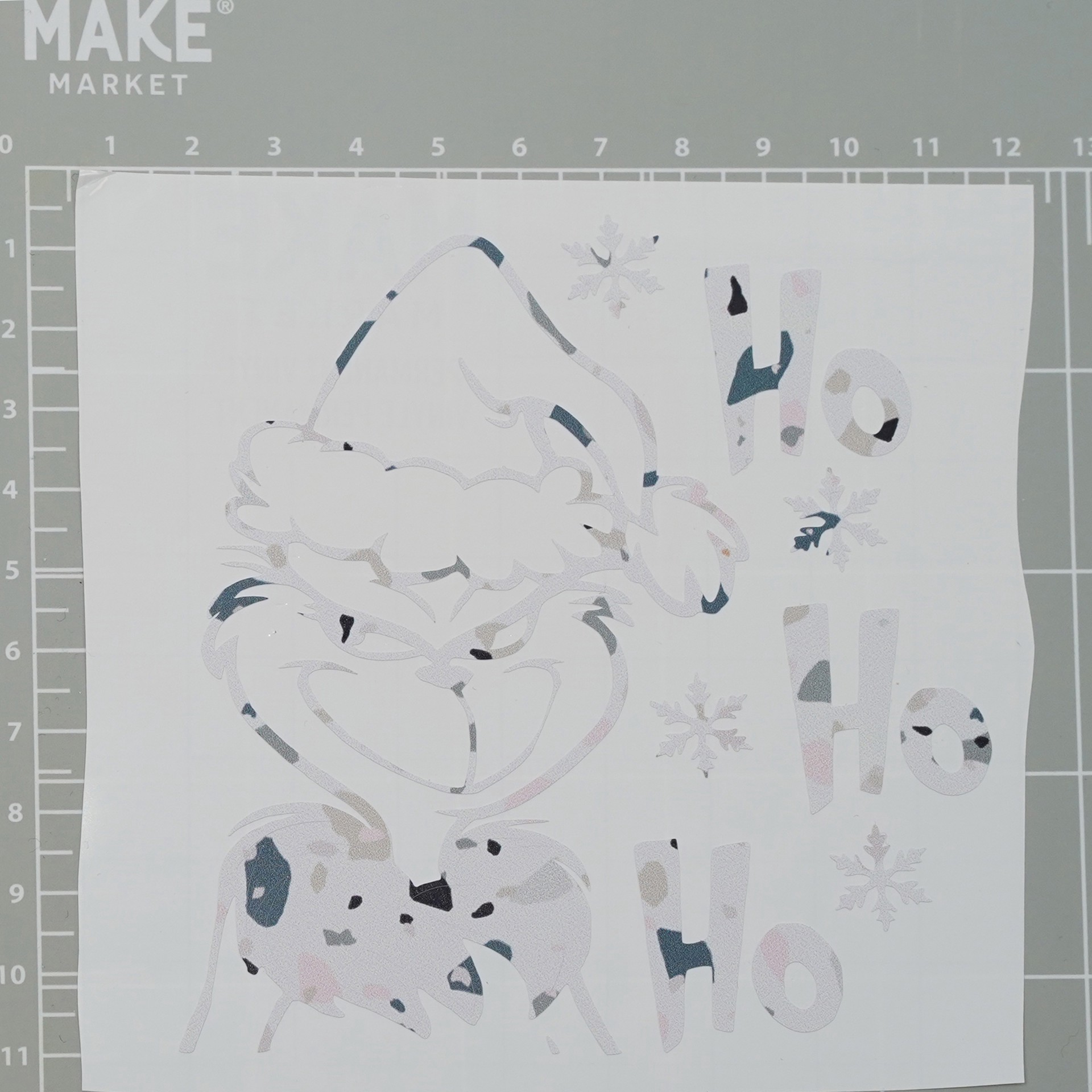 slide 2 of 5, Terrazzo Pattern Permanent Vinyl By Make Market, 12 in x 48 in