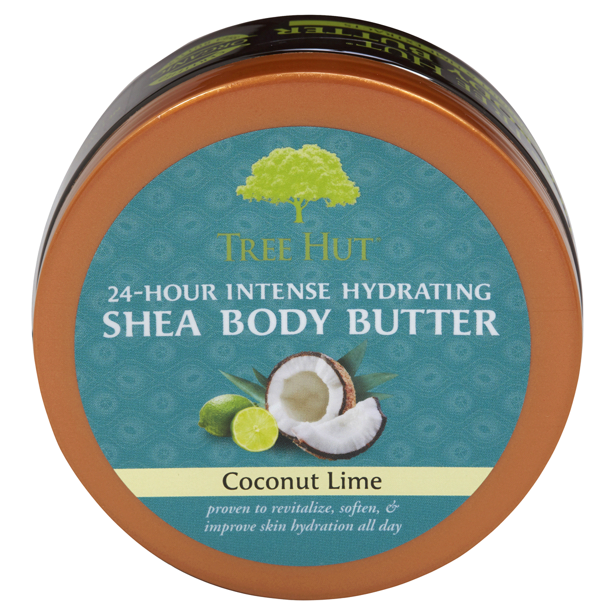 slide 1 of 1, Tree Hut Coconut & Lime Extracts Shea Body Butter, 7 oz