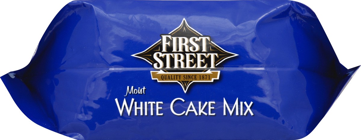 slide 3 of 6, First Street White Cake Mix, 4 lb 8 oz