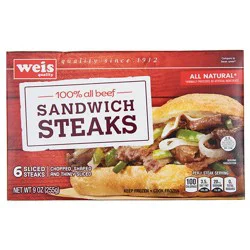 Weis Quality Sandwich Steaks