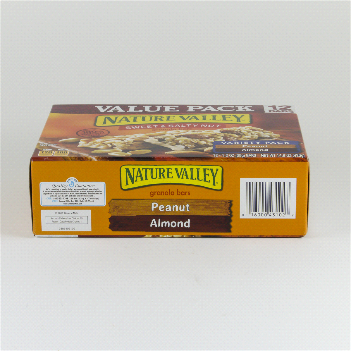 slide 7 of 9, Nature Valley Bars Sweet & Salty Nut Variety Pack, 12 ct