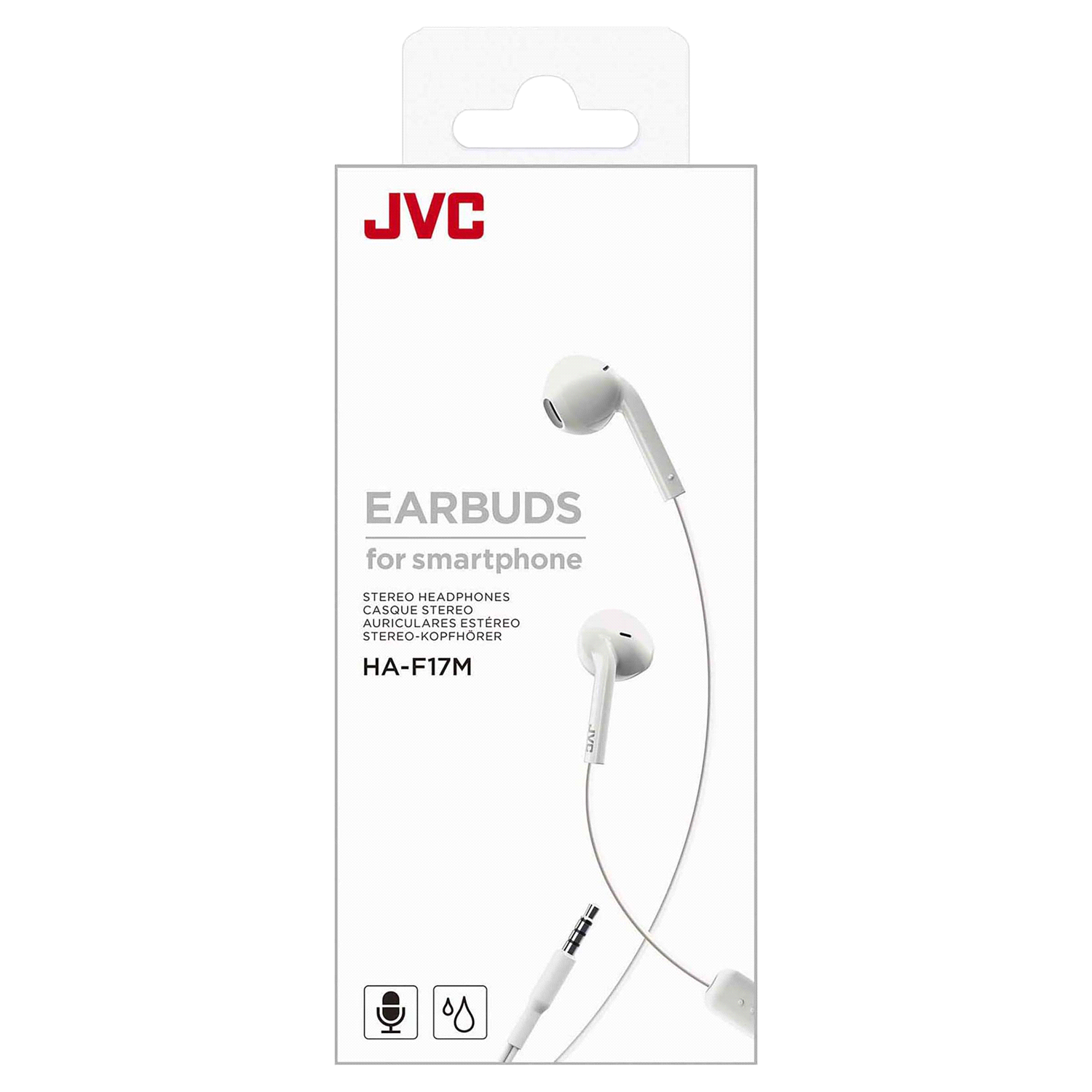slide 4 of 4, JVC Earbuds for Smartphone 1 ea, 1 ct