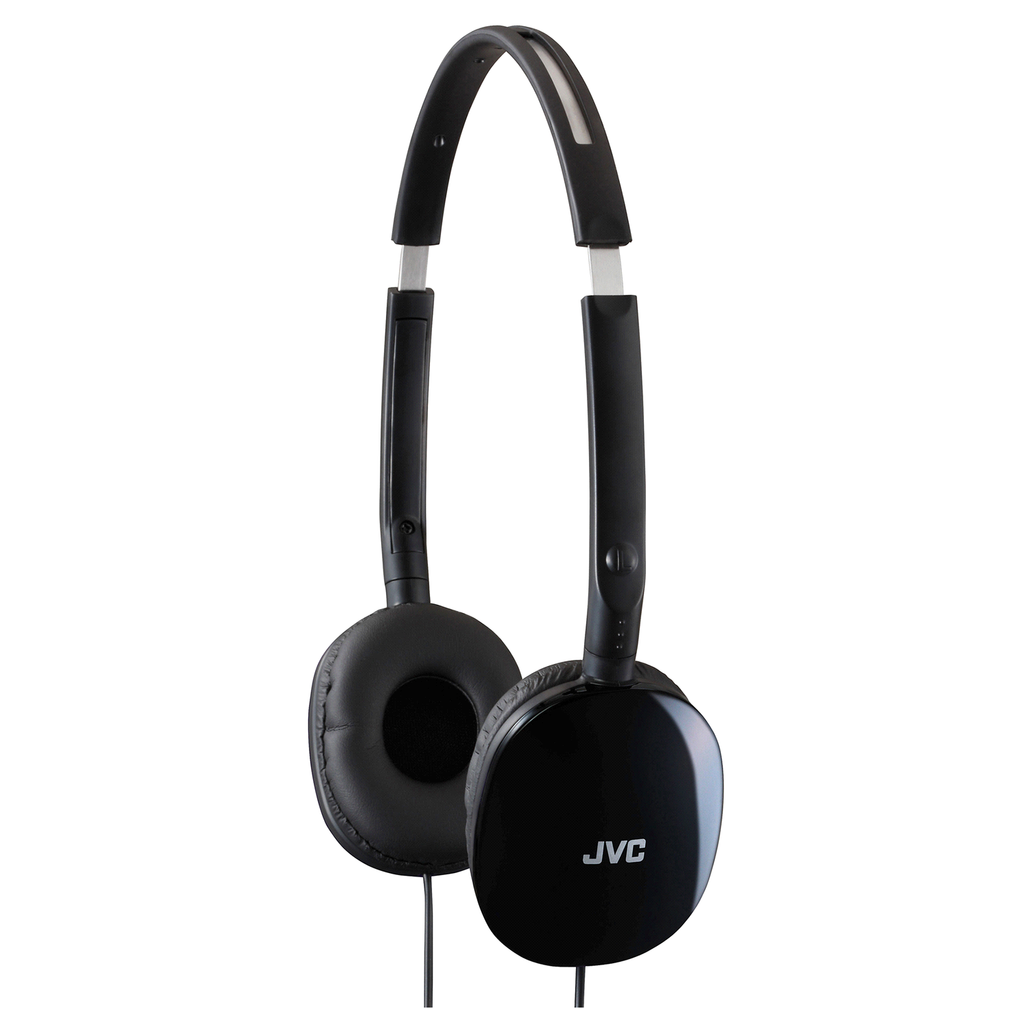 slide 1 of 2, JVC Ha-S160 Flats On-Ear Headphones - Black, 1 ct