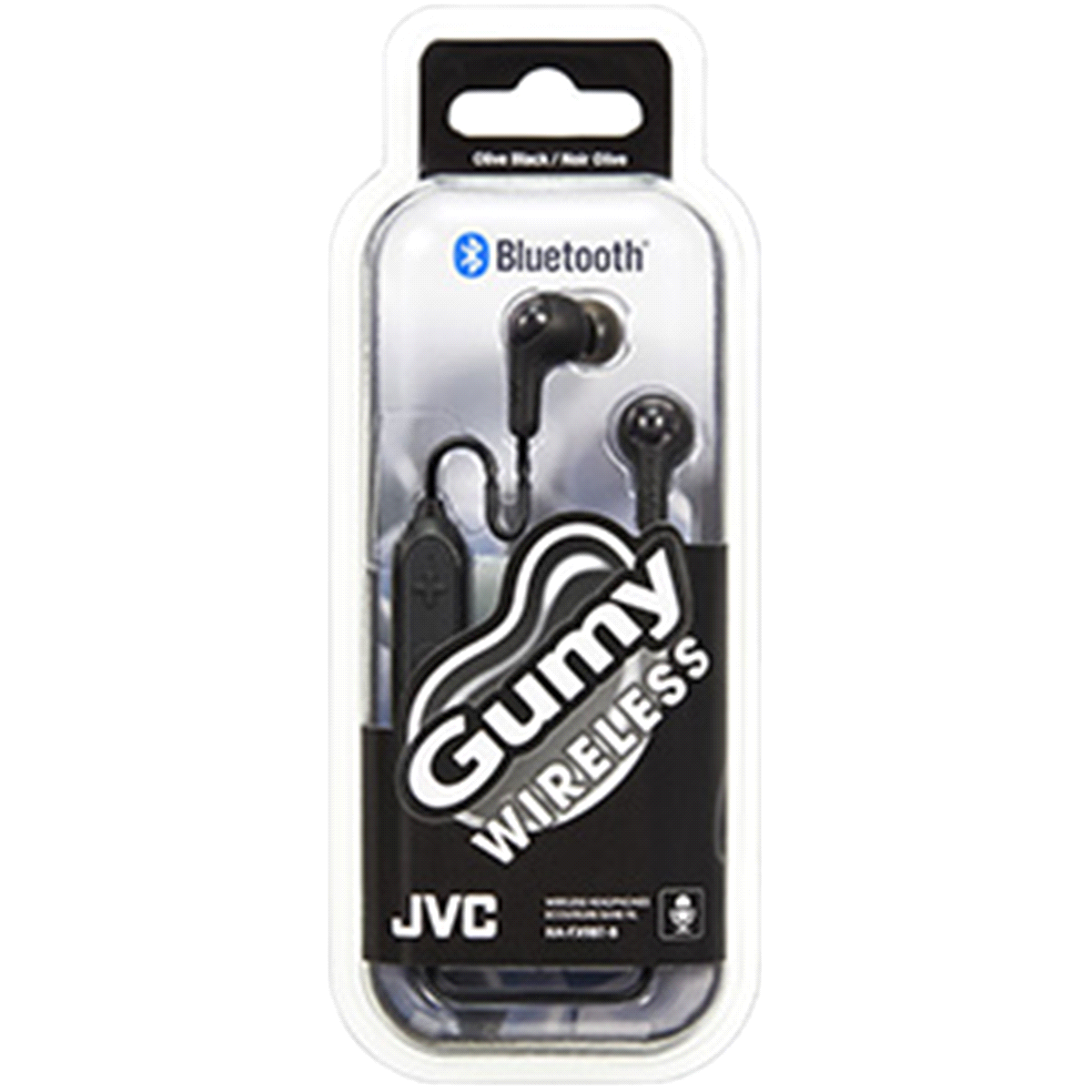 slide 2 of 2, JVC Gumy Inner Ear Wireless Bluetooth Headphones, 1 ct