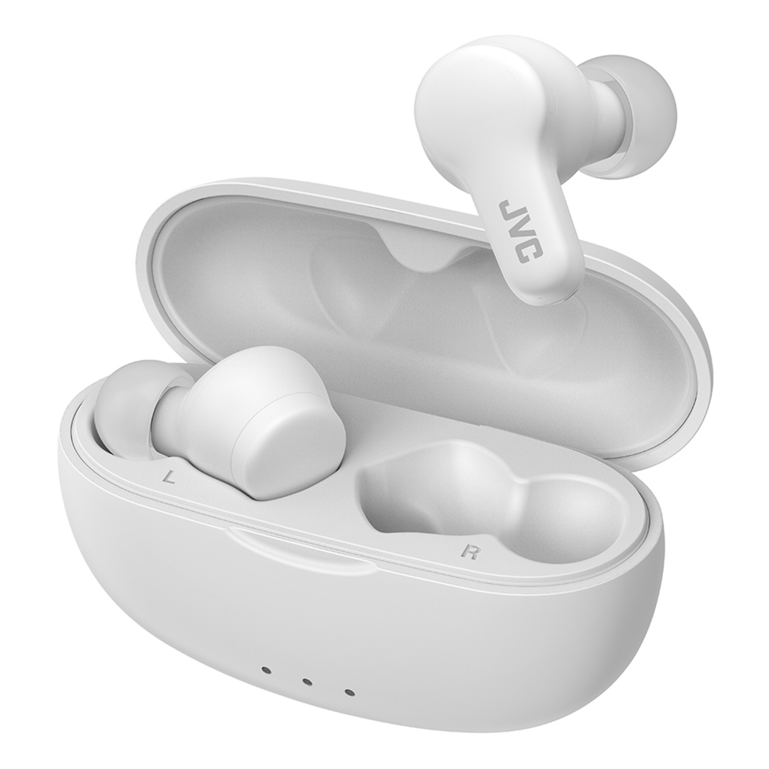 slide 2 of 2, JVC Gumy Wireless Coconut White Headphones 1 ea, 1 ct