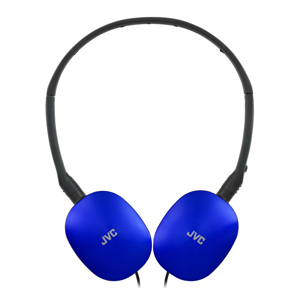 slide 2 of 2, JVC Blue Flats Headphones with Mic, 1 ct