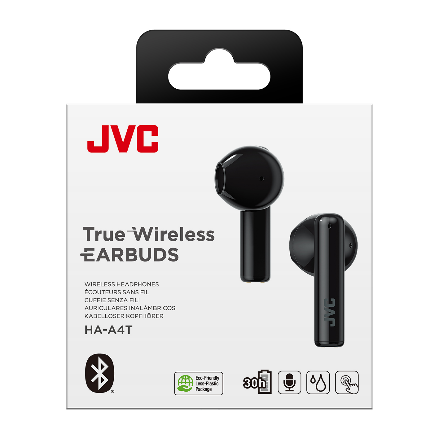 slide 4 of 4, JVC True Wireless Earbud Style Headphones, 1 pair