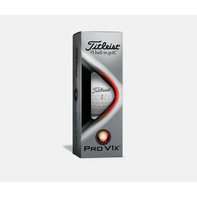 slide 3 of 3, Titleist Pro V1X Golf Balls White- 12pk, 12 ct