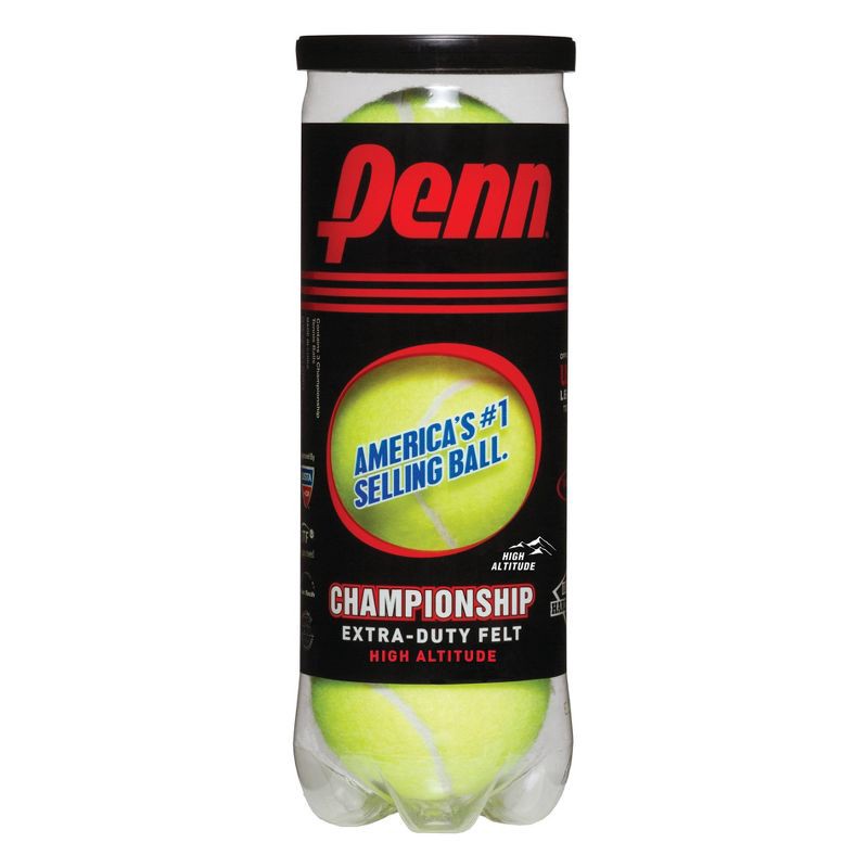 slide 1 of 4, Penn Championship Extra Duty High Altitude Tennis Balls - 3pk, 3 ct