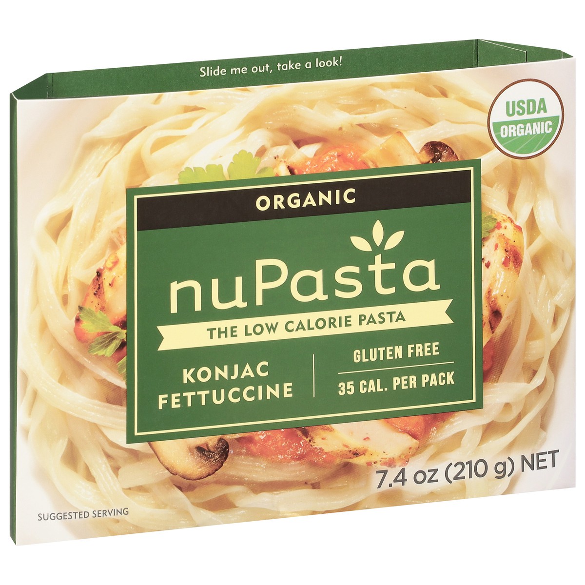 slide 2 of 9, NuPasta Konjac Organic Fettuccine 7.4 oz, 7.4 oz