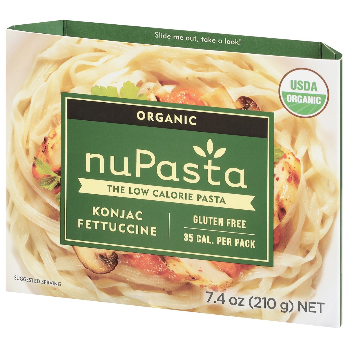 slide 3 of 9, NuPasta Konjac Organic Fettuccine 7.4 oz, 7.4 oz