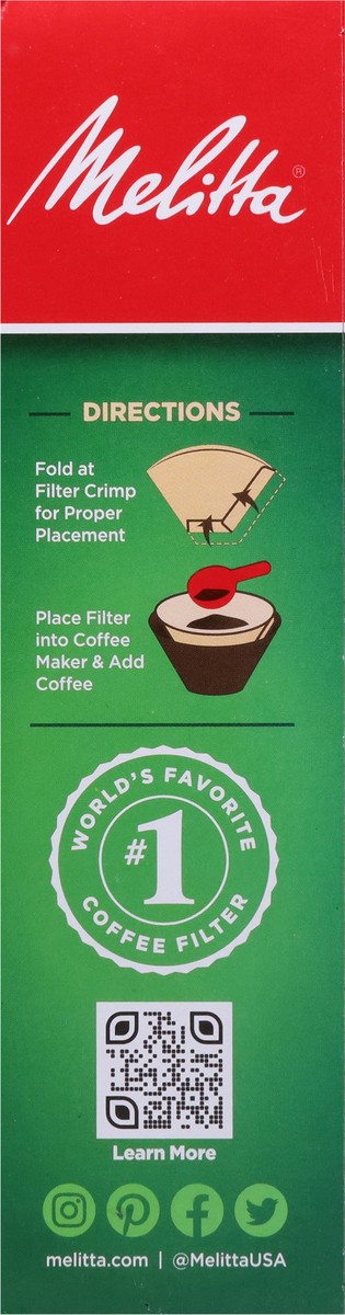 slide 7 of 9, Melitta No. 4 Bamboo Coffee Filters - 80 ct, 80 ct