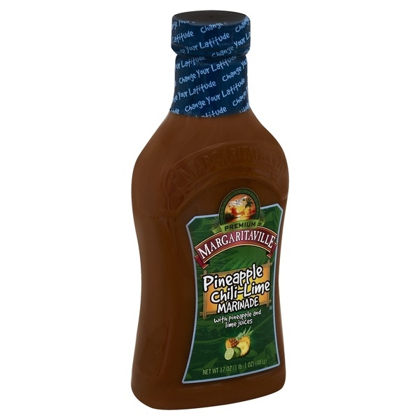 slide 1 of 1, Margaritaville Pineapple Chili Lime Marinade, 17 oz