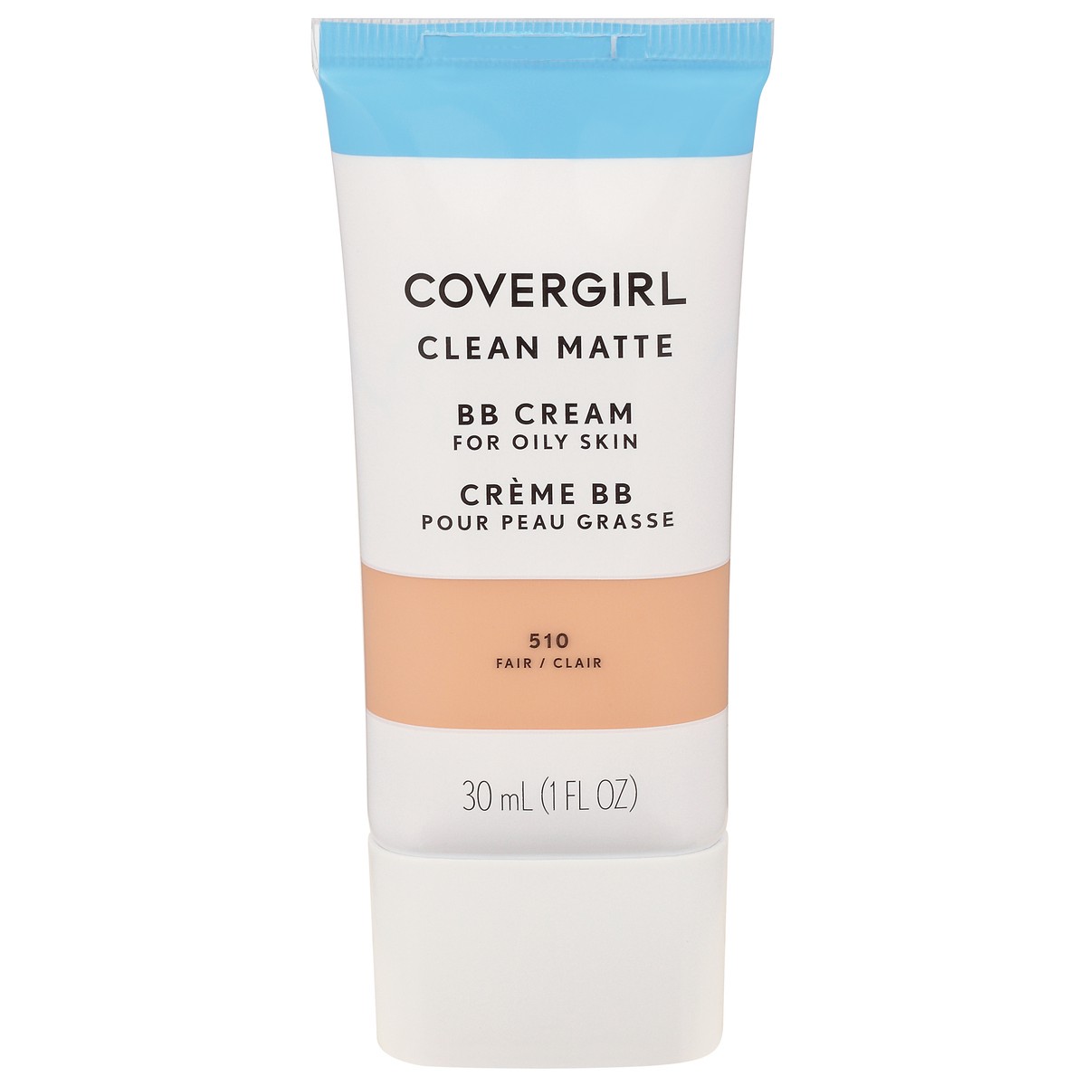 slide 1 of 12, Covergirl Clean Matte Fair 510 BB Cream for Oily Skin 30 ml Tube, 30 ml