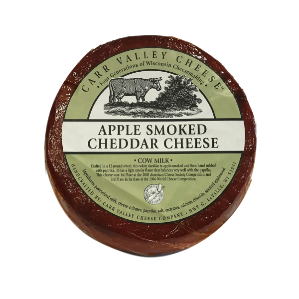 slide 1 of 1, Carr Valley Carr's Valley Apple Smoked Cheddar, 5 oz