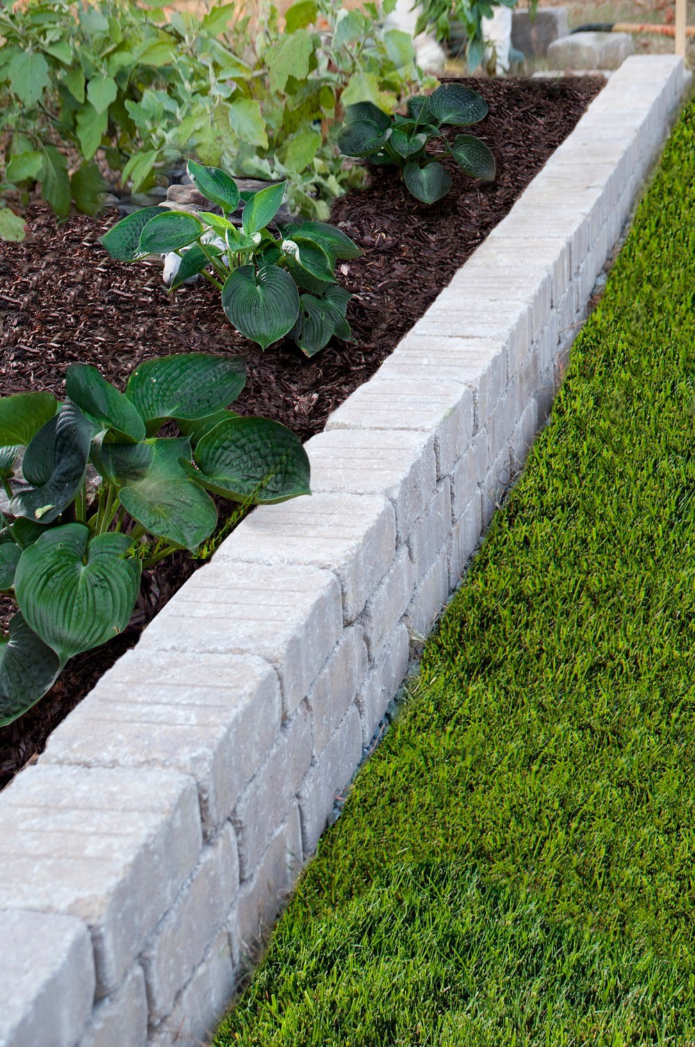 slide 3 of 5, 3.5-in H x 11.5-in L x 7.5-in D Chandler Concrete Retaining wall block, 1 ct