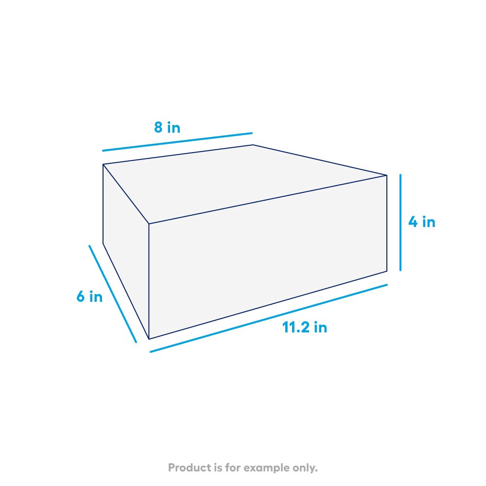 slide 2 of 6, 4.0-in H x 11.2-in L x 6.0-in D Ashland Concrete Retaining wall block, 1 ct