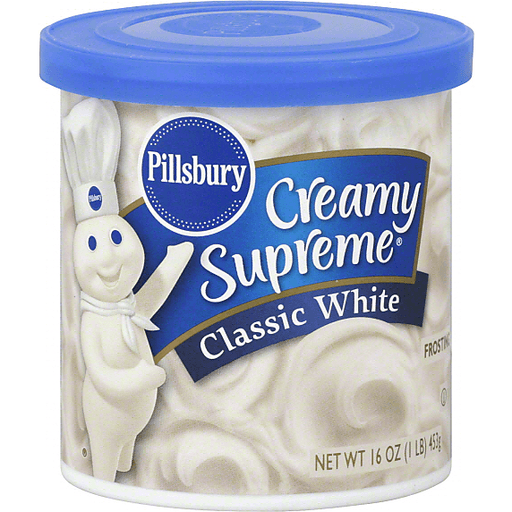 slide 3 of 3, Pillsbury Creamy Supreme White Frosting, 16 oz